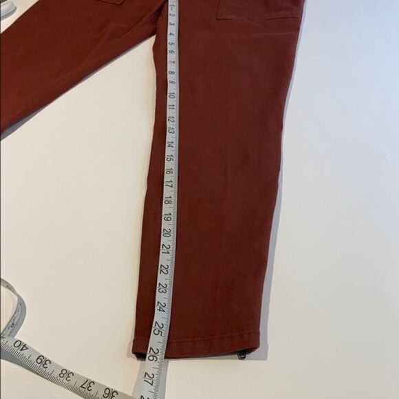 Sanctuary Fast Track Zip Chino in Rust Size 27 - Picture 11 of 11